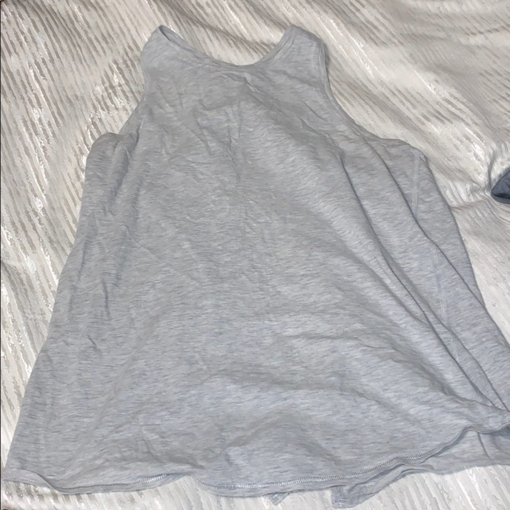 All tied up Lululemon tank